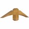 Ekena Millwork Bellingham Rough Sawn Timber Gable Bracket, Western Red Cedar, 36"W x 9"H x 4"D x 4"F, 6/12 Pitch GBW036X09X0404BEL00RWR - alternate 4